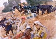 John Singer Sargent Goatherds oil painting